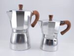 موکاپات  6کاپ استیل دسته چوبی