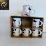 شات سرامیکی طرح گاو