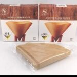 فیلتر v60قهوه ای جعبه ای 40 عددی سایز 01