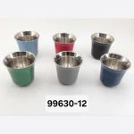 شات دوجداره استیل رنگی