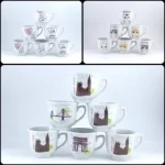 شات سرامیک جعبه ۶ تایی