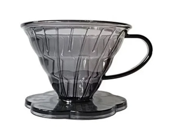 دریپر پلاستیک دودی V60 سایز ۰۱